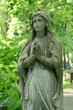 Praying statue