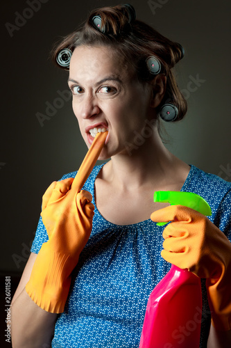 Photo: Angry Housewife Angry Housewife