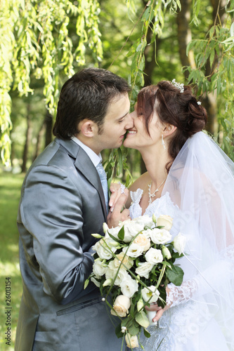 Photo: young wedding couple young wedding couple