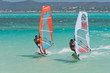 Windsurf in the lagoon Windsurf in the lagoon