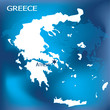 Greece map with Athens