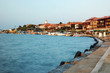 Embankment of old Nesebar -famous Bulgarian resort,Balkans