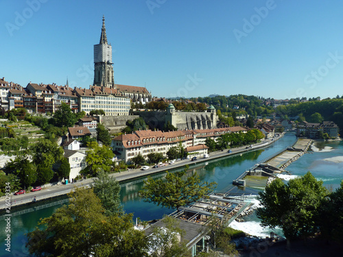 Foto: altstadt von bern mit münster altstadt von bern mit münster