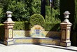 Panchina nell'Alcazar Panchina nell'Alcazar