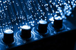 Fiber optics background with lots of light spots Fiber optics background with lots of light spots