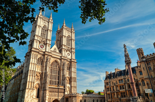 Photo: Westminster Abbey, London. Westminster Abbey, London.