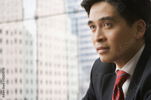 Photo: Serious Chinese businessman Serious Chinese businessman