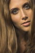 Close up of Hispanic woman