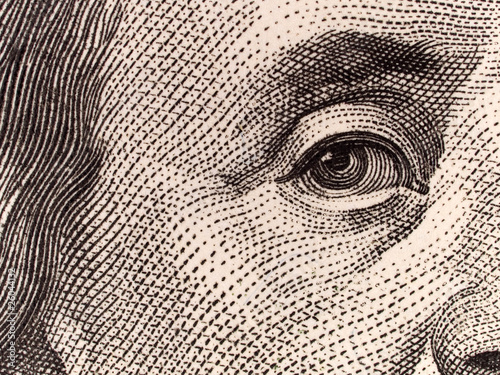 Photo: Stock Macro Photo of U.S. Currency Stock Macro Photo of U.S. Currency