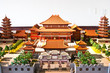 Model of chinese temple