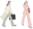働く女性