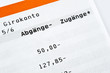 Kontoauszug