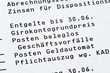 Kontoauszug