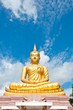 big Buddha in sky and clear air