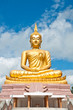 big Buddha in sky and clear air