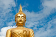 big Buddha in sky and clear air