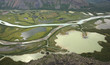 Green Arctic delta