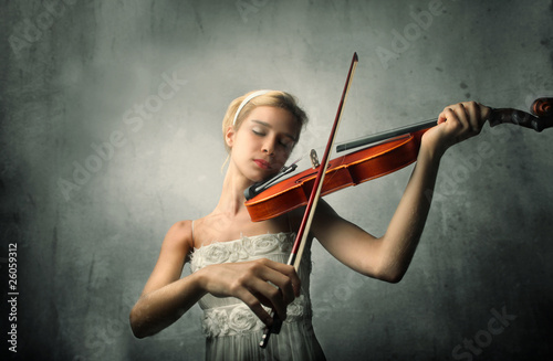 Photo: Young musician Young musician