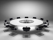 Photo en ligne au meilleur prix Conference table and chairs in meeting room