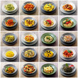 Photo : pasta italiana collage