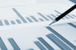 Charts and graphs of sales