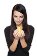 Produce - fruit woman with pear