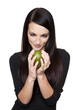 Produce - fruit woman with lime
