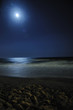 Moon over the sea Moon over the sea