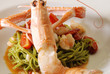 Linguine con gambero