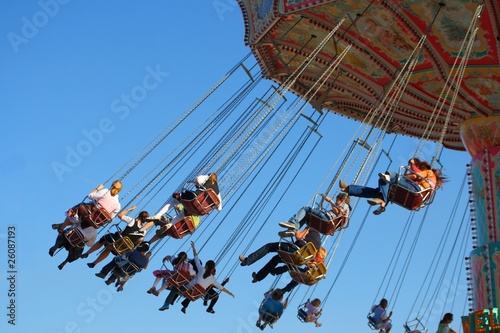 Photo: Kettenkarussel auf Oktoberfest Kettenkarussel auf Oktoberfest