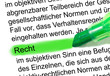 Foto: Recht Recht