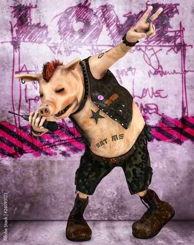 Illustration: punkrock toon punkrock toon