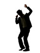 Young male dancer performing a move