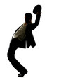 Young male dancer performing a dance move