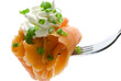 salmon ahumado y queso crema salmon ahumado y queso crema