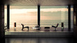 Salon avec vue sur la mer