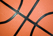 Orange basketball ball