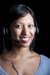 Photo: Indian telephone support agent Indian telephone support agent