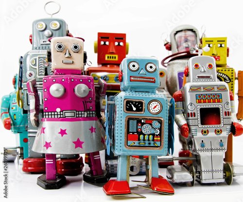 Photo: robot toys group robot toys group