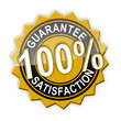 Sello de garantía - satisfaction guaranteed