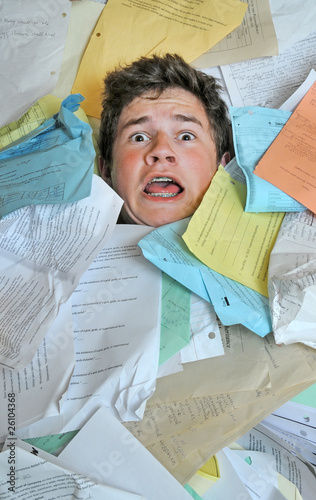 Photo: Too Much Homework Assignments Too Much Homework Assignments