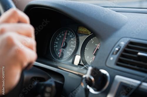 Photo: Driving a car Driving a car