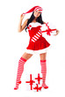 girl with presents
