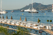 Plage de Cannes, Côtes d'Azur, France.
