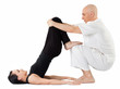 Massage in thai position