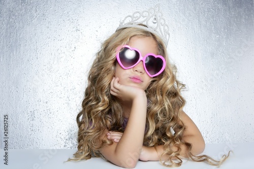 Photo: fashion victim little princess girl portrait fashion victim little princess girl portrait