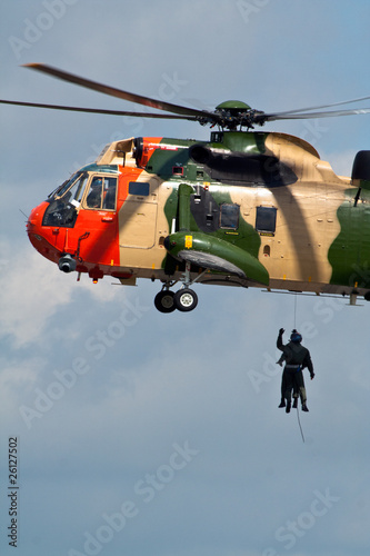Photo: Helicopter rescue Helicopter rescue