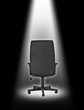 office chair under light