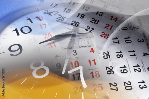 Photo: Clock and Calendar Pages Clock and Calendar Pages