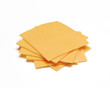 Rebanadas de queso cheddar. Rebanadas de queso cheddar.